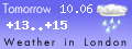 Weather in London (Tomorrow)